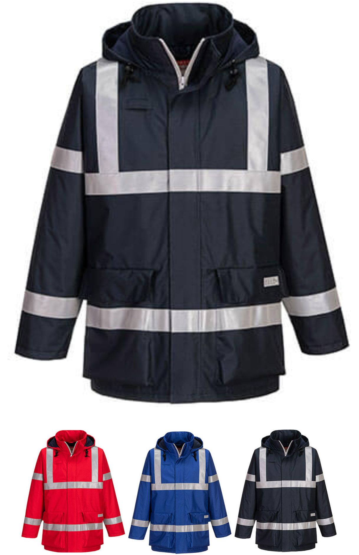 Portwest S785 - Bizflame Rain Anti-Static FR Jacket Portwest S785 - Bizflame Rain Anti-Static FR Jacket